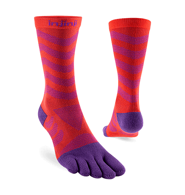Calcetines Injinji Ultra Run Crew Coolmax para mujer