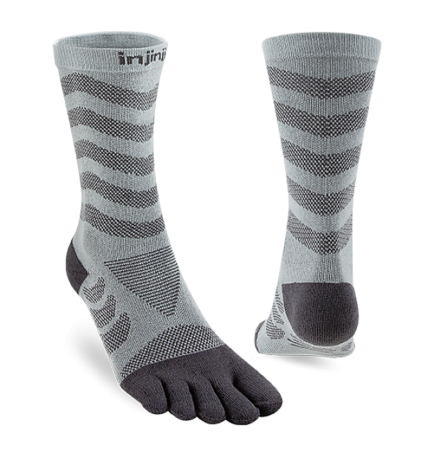 Calcetines Injinji Ultra Run Crew Coolmax para mujer