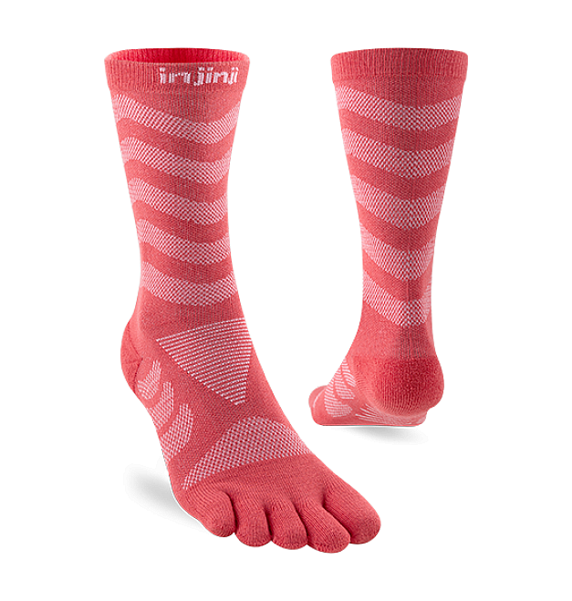 Calcetines Injinji Ultra Run Crew Coolmax para mujer