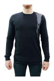 Camiseta de manga larga de algodón orgánico Hybrant Poka