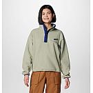 Damen Fleecepullover Columbia Helvetia II verkürzter Half Snap