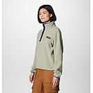 Damen Fleecepullover Columbia Helvetia II verkürzter Half Snap