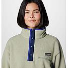 Jersey polar de mujer Columbia Helvetia II cropped half snap