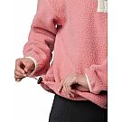 Women's fleece sweater Columbia Helvetia II cropped half snap