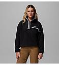 Maglione in pile da donna Columbia Helvetia II con bottoni a pressione corti