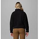 Women's fleece sweater Columbia Helvetia II cropped half snap