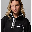 Damen Fleecepullover Columbia Helvetia II verkürzter Half Snap