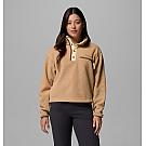 Women's fleece sweater Columbia Helvetia II cropped half snap