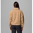 Women's fleece sweater Columbia Helvetia II cropped half snap