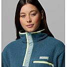 Women's fleece sweater Columbia Helvetia II cropped half snap