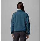 Women's fleece sweater Columbia Helvetia II cropped half snap