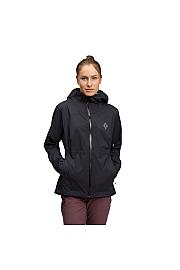 Ženska vodootporna jakna Black Diamond Fineline Stretch