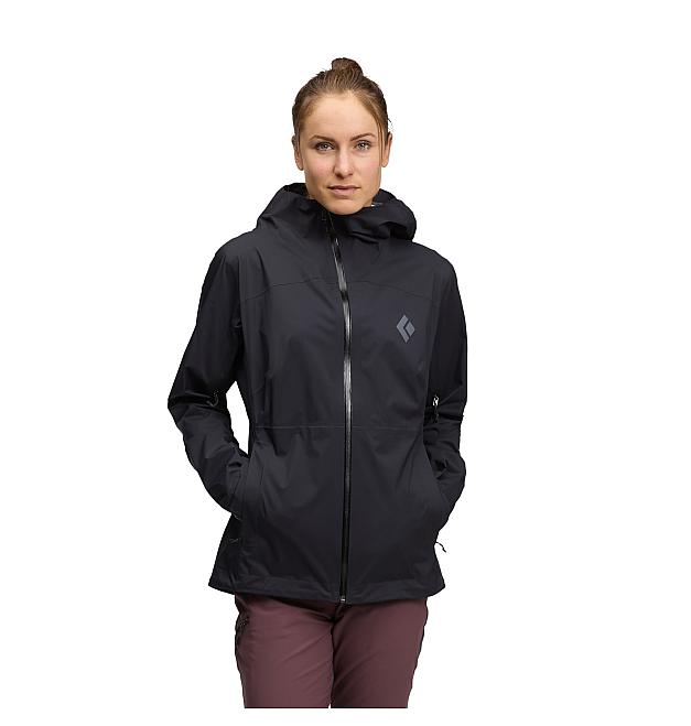 Ženska vodootporna jakna Black Diamond Fineline Stretch