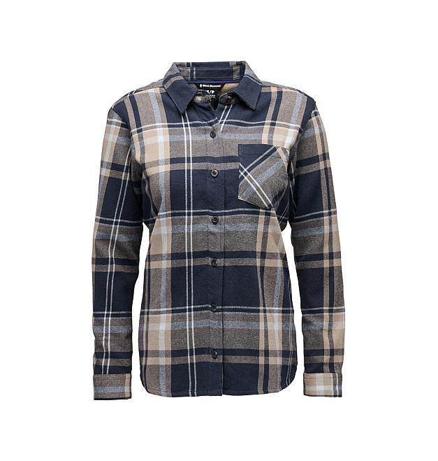 Camisa de franela Black Diamond Project para mujer