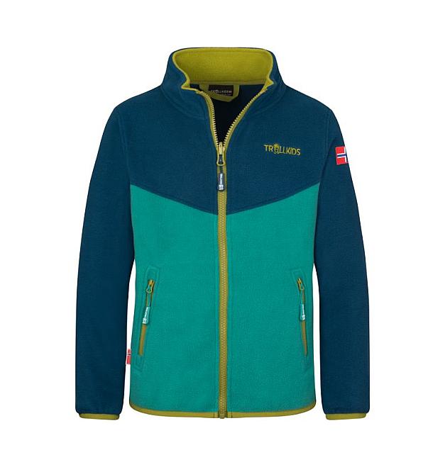 Giacca in pile per bambini Trollkids Oppdal XT