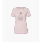 Damen-Merinoshirt mit kurzen Ärmeln Super.natural Preikestolen Cliffs