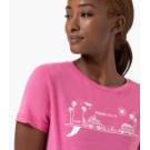 Women's merino short-sleeved shirt Super.natural All on board