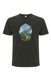 T-shirt Hybrant Into The Wild in cotone biologico