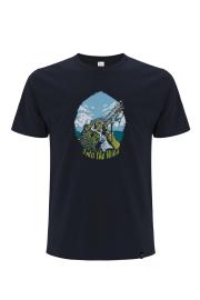 T-shirt Hybrant Into The Wild in cotone biologico