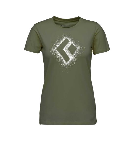 T-shirt da donna Black Diamond Chalked Up 2.0