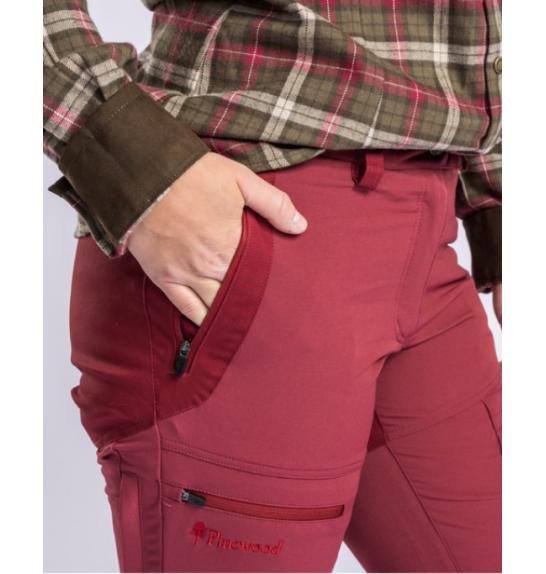 Pantaloni da trekking da donna Pinewood Finnveden Hybrid
