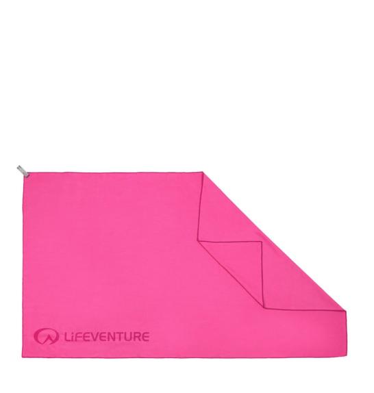Hitrosušeča brisača Lifeventure Softfibre Giant Pink