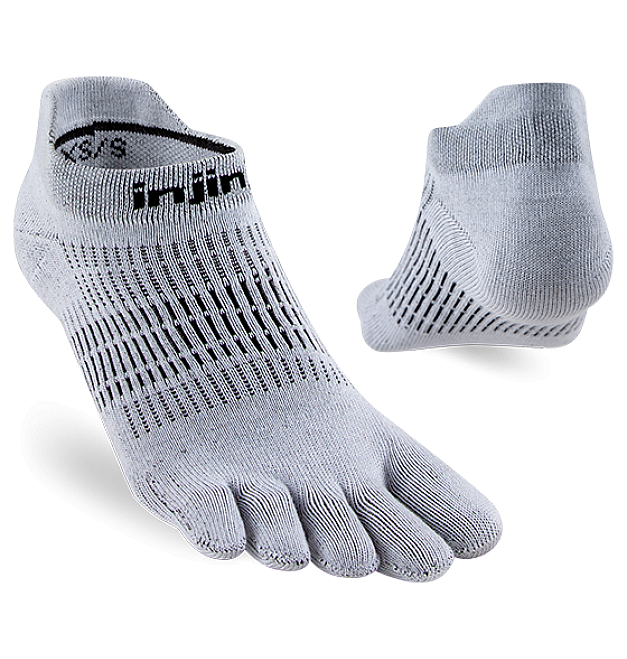 Ženske nogavice Injinji Run Lightweight Coolmax no-show