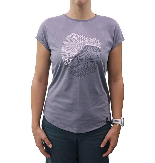 T-shirt da donna Hybrant Relief in cotone organico 2.0