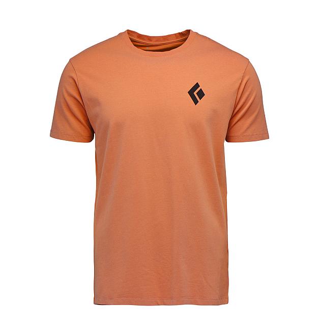 Maglietta a maniche corte da uomo Black Diamond Equipment for Alpinists