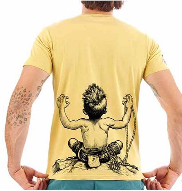 Camiseta de manga corta para hombre Born to Climb Nograd