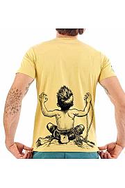 Nograd Herren T-Shirt mit Aufschrift „Born to Climb“, kurzärmelig