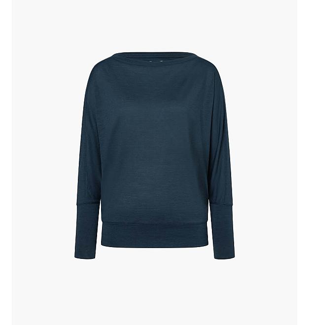 Damen-Merinoshirt mit langen Ärmeln Super.natural Kula