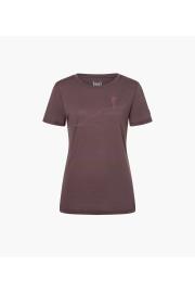 Maglia da donna in lana merino a maniche corte Super.natural Bergglück