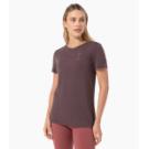 Maglia da donna in lana merino a maniche corte Super.natural Bergglück