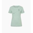 Maglia da donna in lana merino a maniche corte Super.natural Bergglück