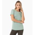 Maglia da donna in lana merino a maniche corte Super.natural Bergglück