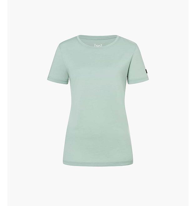 Damen-Merinoshirt mit kurzen Ärmeln Super.natural Essential