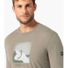 Camisa de hombre merino de manga larga Super.natural Casi listo