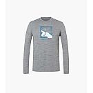 Herren-Merinoshirt mit langen Ärmeln Super.natural Fast fertig