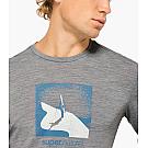 Herren-Merinoshirt mit langen Ärmeln Super.natural Fast fertig