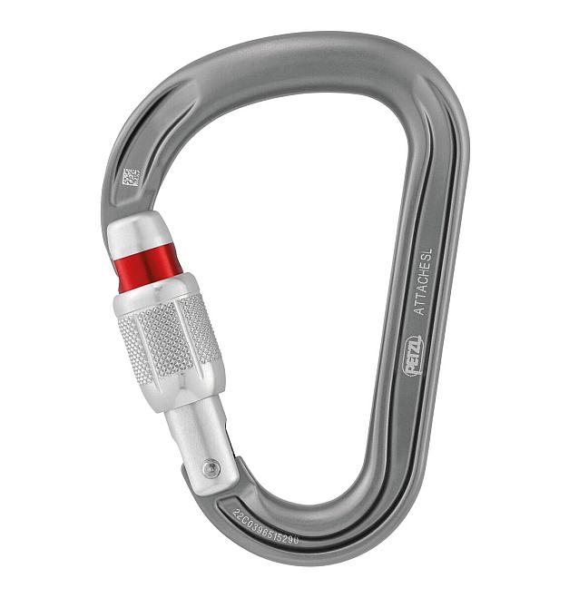 Mosquetón con tuerca Petzl