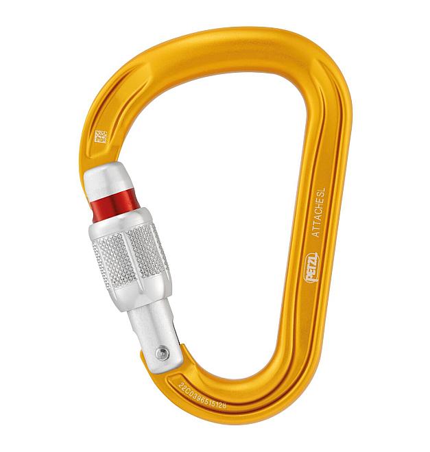 Mosquetón con tuerca Petzl