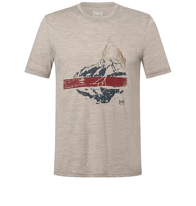 Men's merino short-sleeved shirt Super.natural Energy