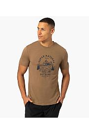 Men's merino short-sleeved shirt Super.natural Landi