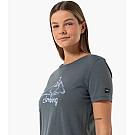 Women's merino short-sleeved shirt Super.natural I Love Climbing