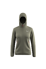 Felpa con cappuccio da donna Salewa Puez Altavia PL HD