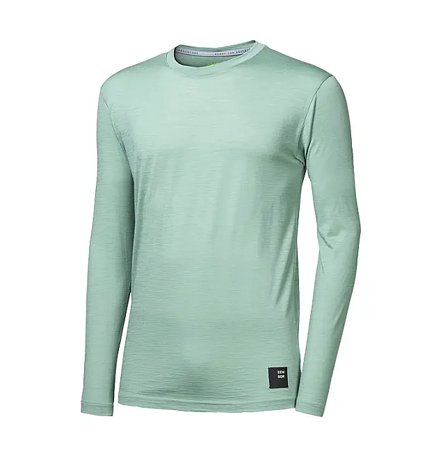 Men's long-sleeved merino shirt Sensor Merino Cordura