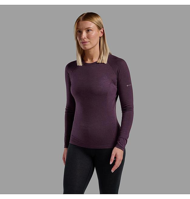 Camiseta de manga larga de merino para mujer Montane Malli