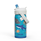 Kinderthermosflasche Camelbak Flip Straw Inox 0,4L