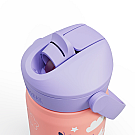 Kinderthermosflasche Camelbak Flip Straw Inox 0,4L